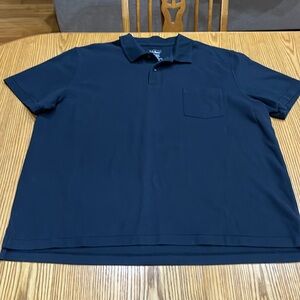 L.L. Bean Navy Polo XXL Reg Traditional Fit. Excellent condition.